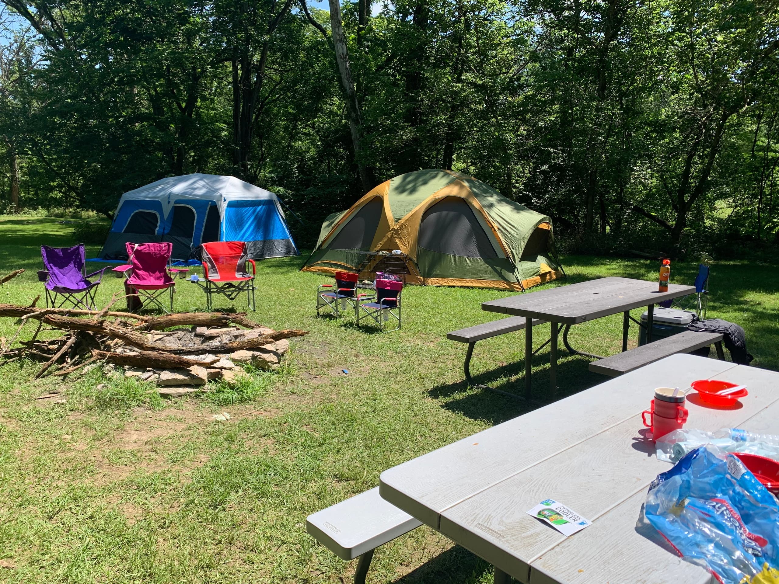 Group Camping at Morgans Canoe and Outdoor Adventures