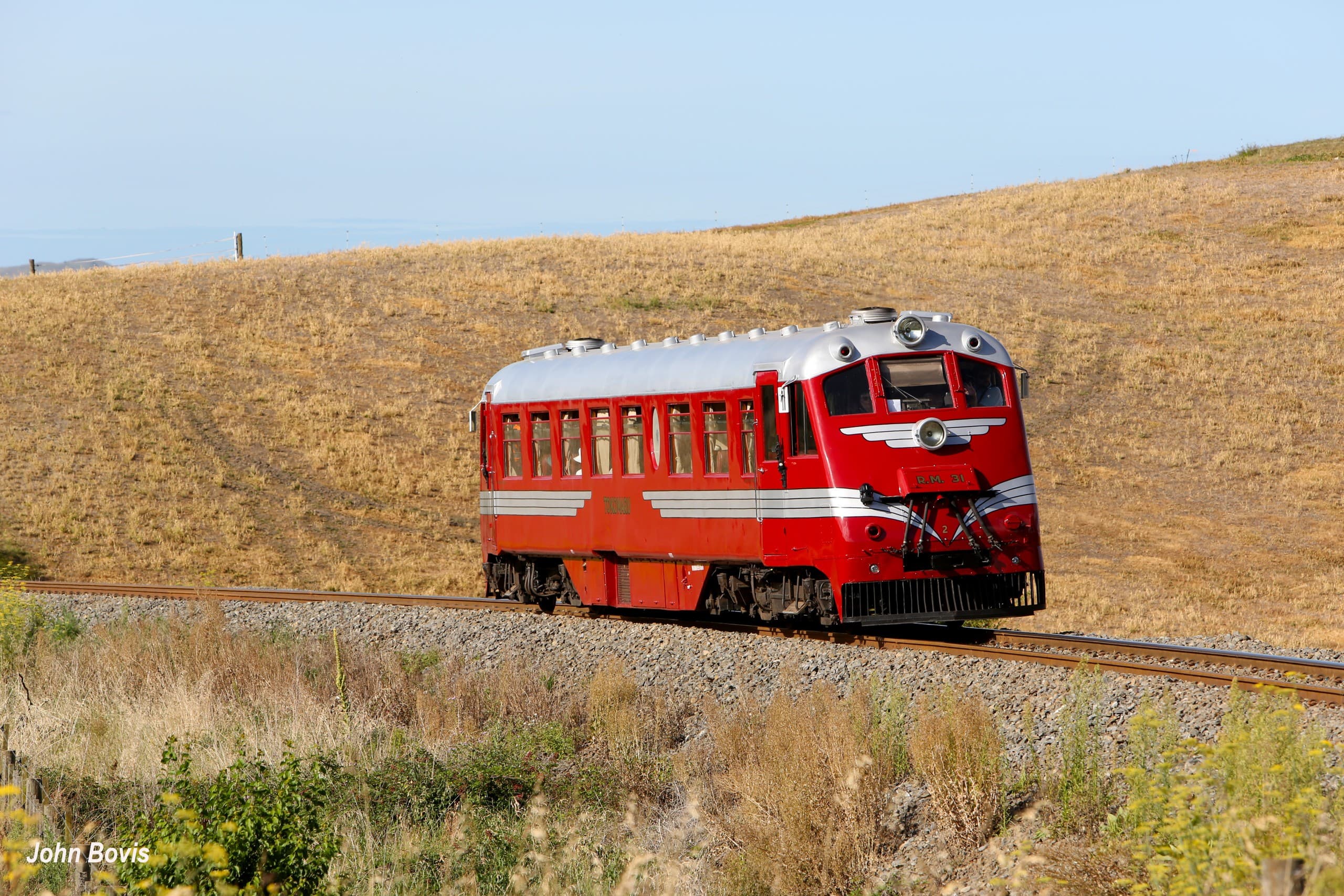 Matariki Rail Ride to Feilding: Heritage Railcar RM31 TOKOMARU and Feilding in Lights photo 1