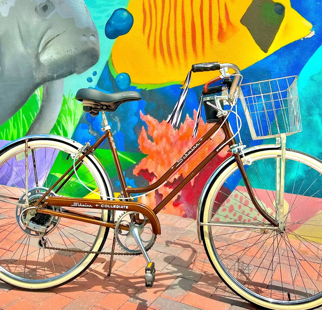 Vintage Schwinn Collegiate Rides with Seaside Bicycle Rentals