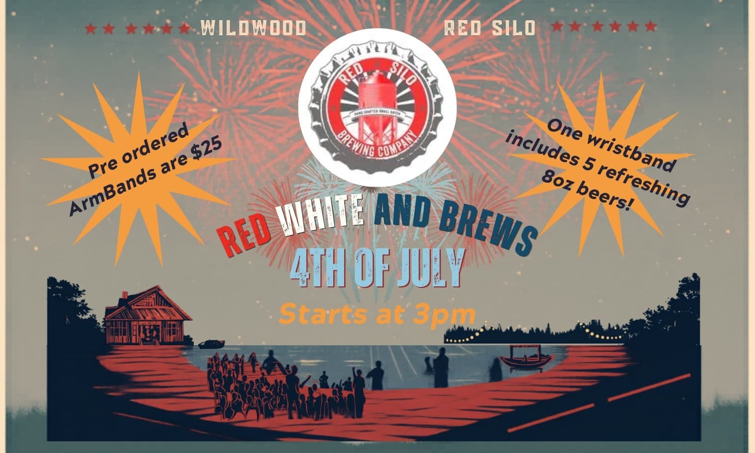 Lakeside Fourth: Red, White and Brews at Wildwood Resort