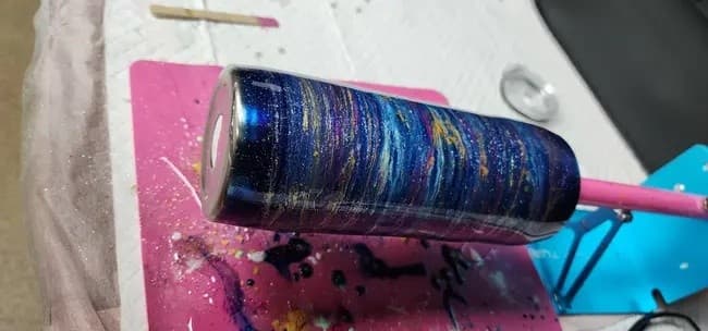Design a Dazzling Resin Tumbler: Kansas City's Hands-On Art Workshop
