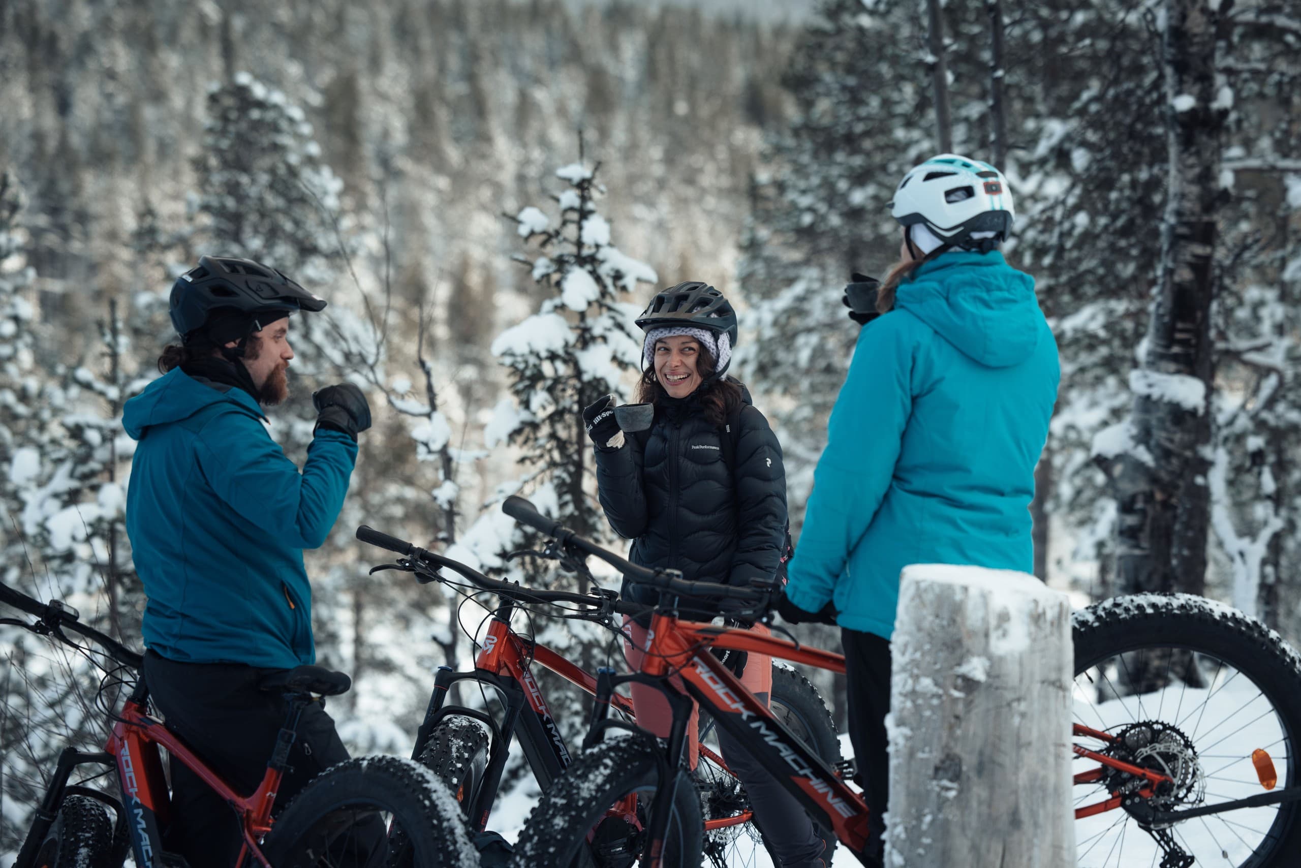 E-Fatbike Through Lapland's White Forests: Sirkka Snow Ride