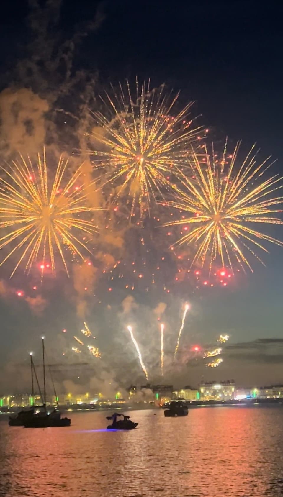 Private Monday Night Fireworks Cruise in Portland, UK
