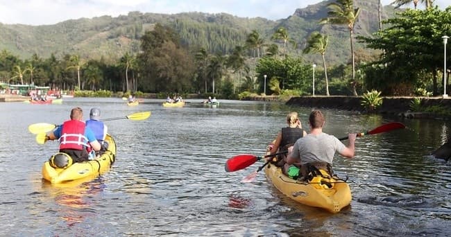Half Day Kayak Rentals in Kapa’a with Wailua Kayak and Surf Co.