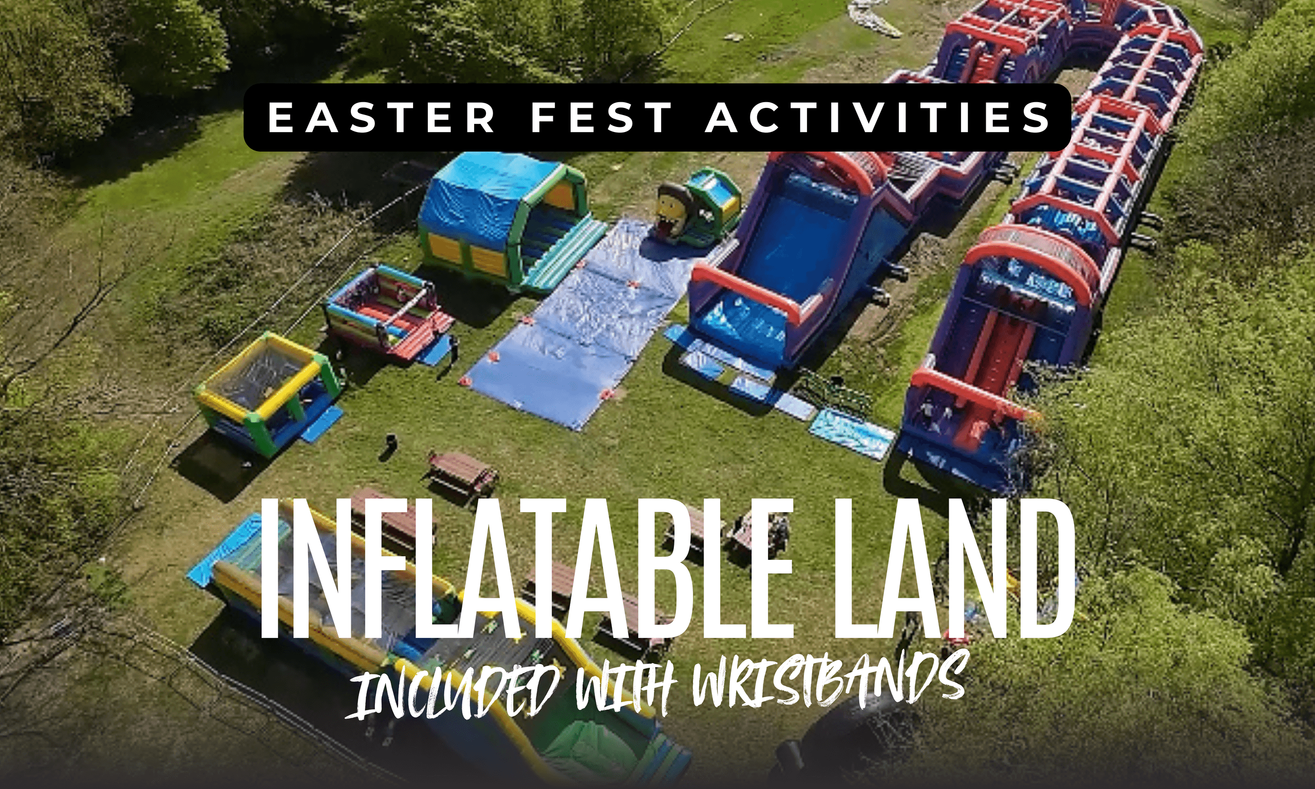 Family Fun in the Park — Horsenden Hill Easter & Summer Inflatable Festival photo 1