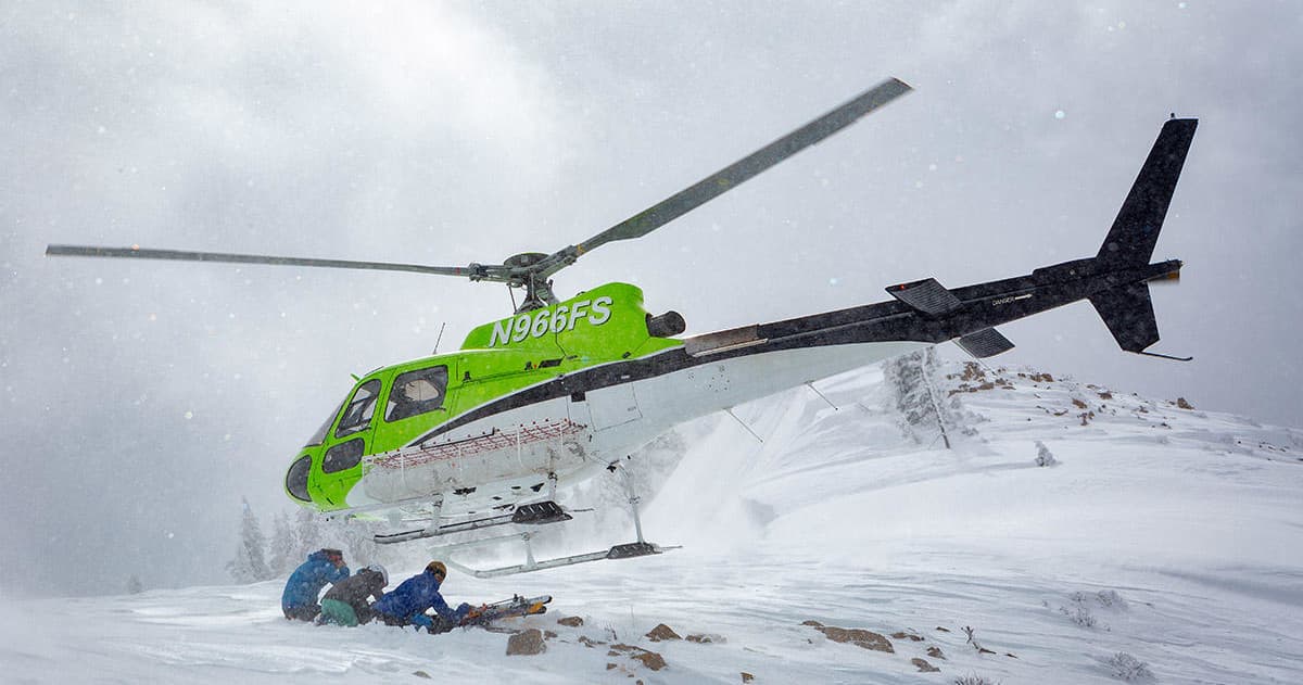 Heli Assisted Ski Touring in Salt Lake City, Utah