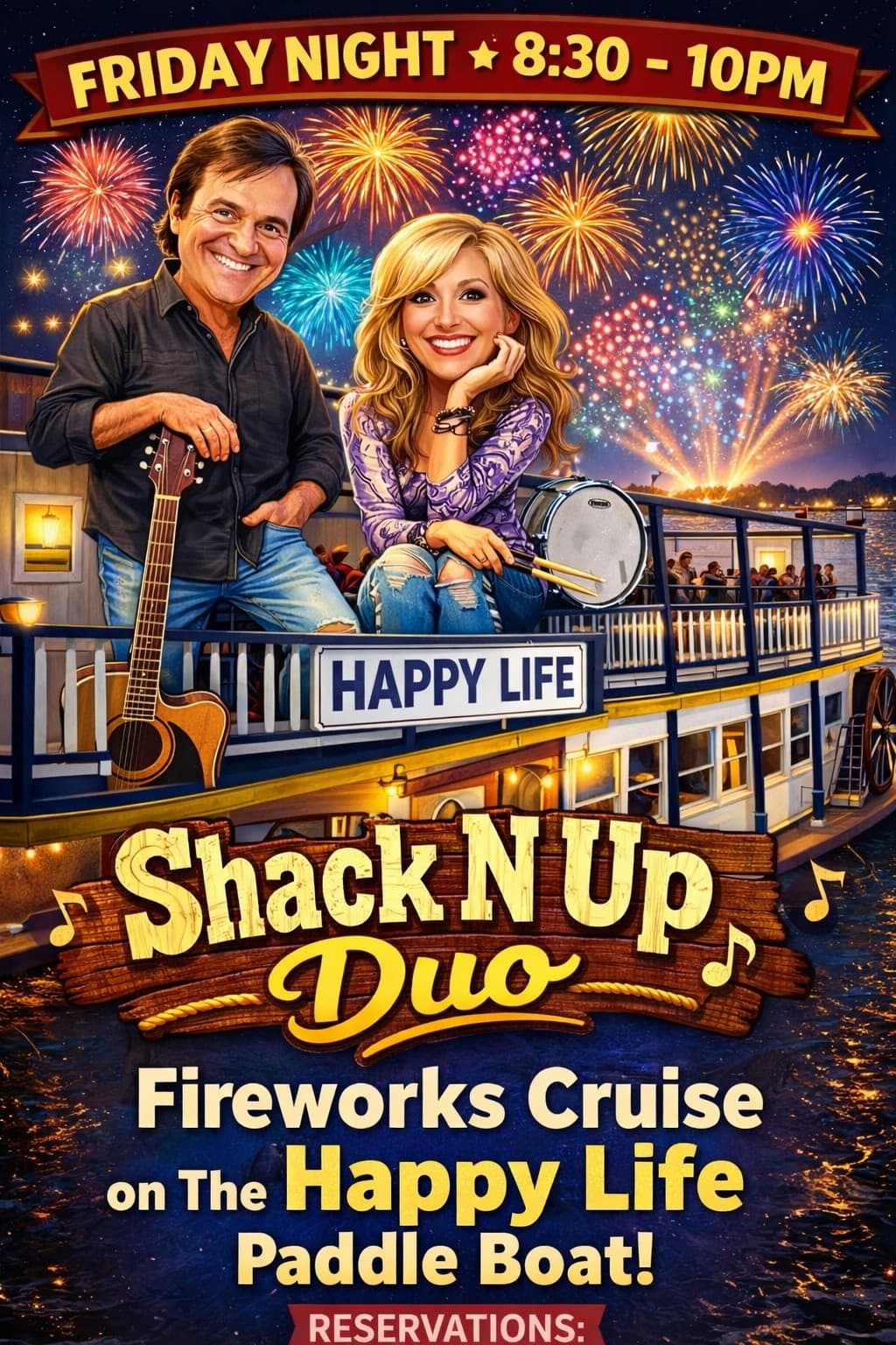 Sunset Sundays on the Happy Life: Live Music Cruise in Destin Harbor