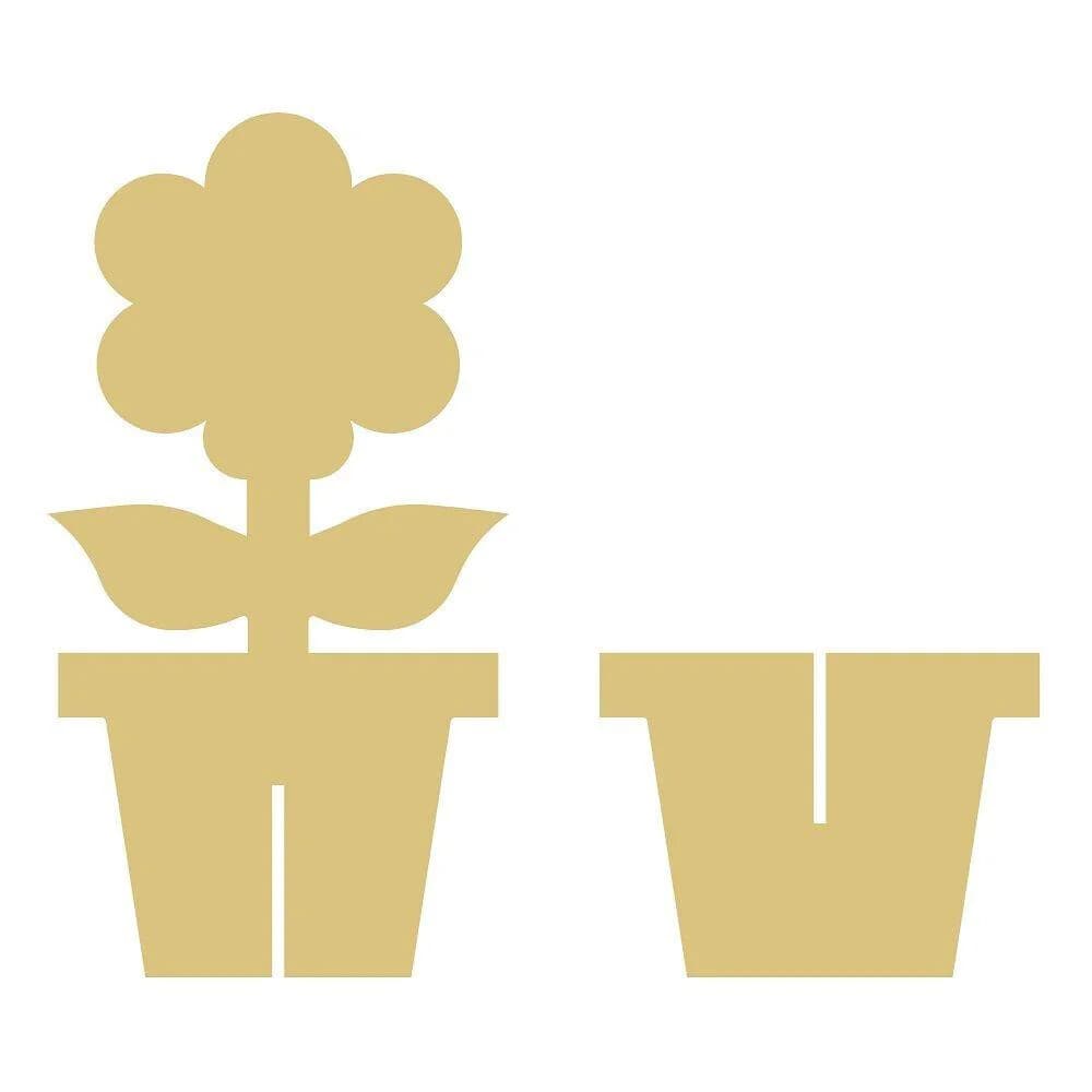 Omaha Paint & Pour: 3D Flower Pot Workshop at Corky Canvas photo 1