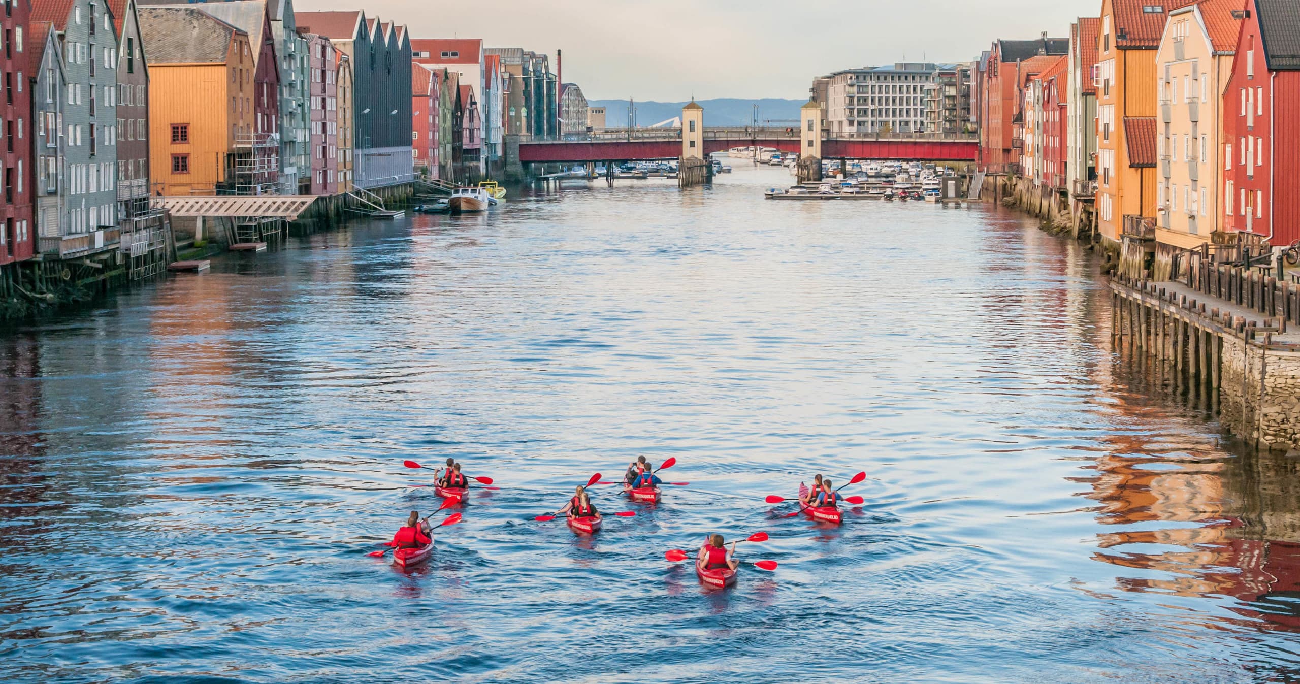 Kayak the Nidelven River with Trondheim Kajakk