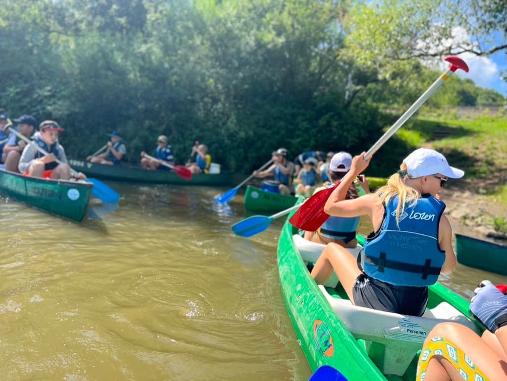 Water Activities: Runkel Canoe Trip along the Scenic Lahn River