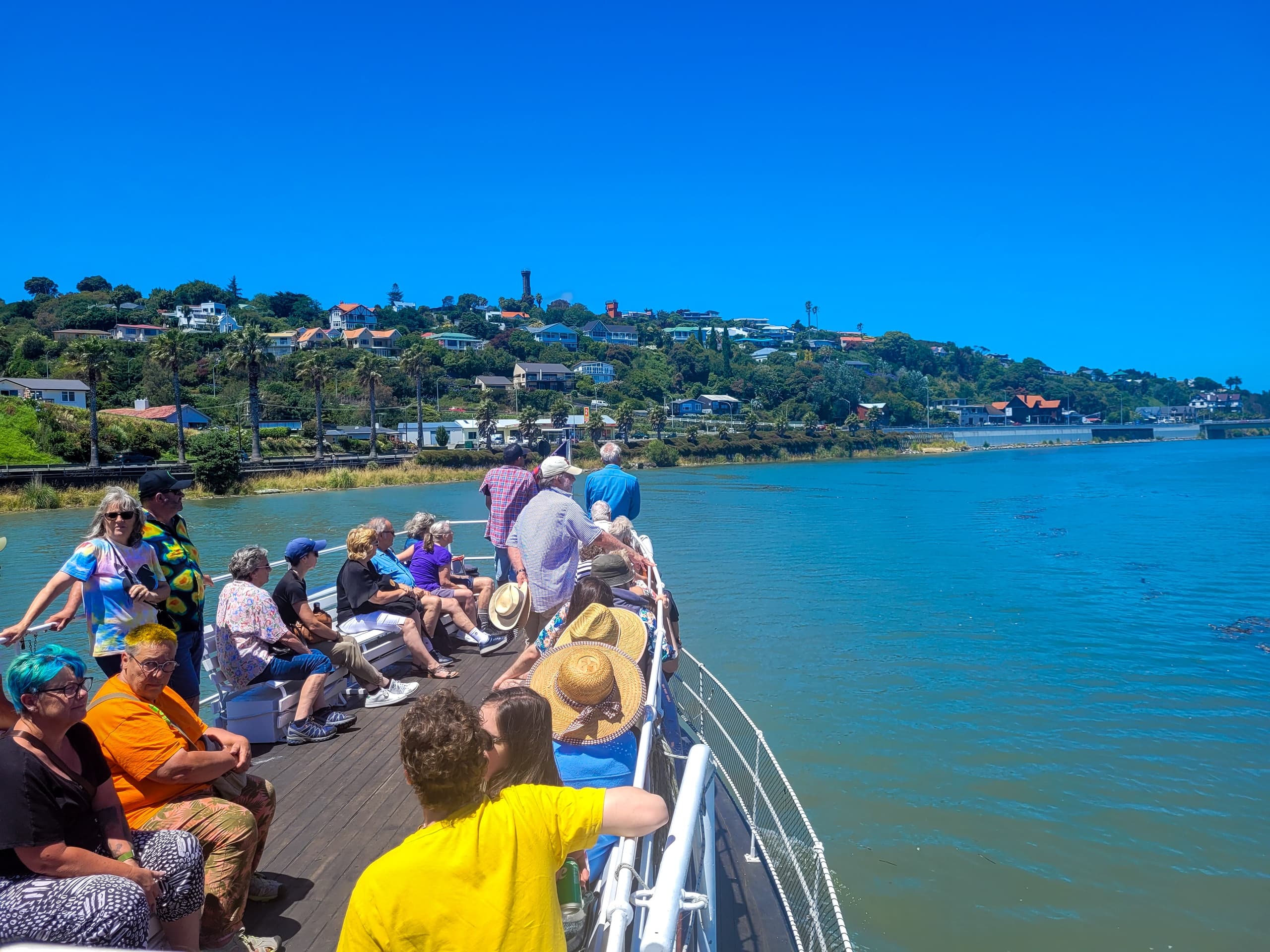 Paddle Steamer Waimarie team