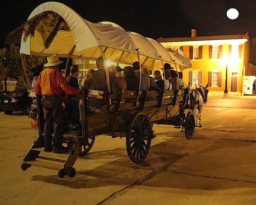 Historical Night Tours at Pioneer Trails Adventures