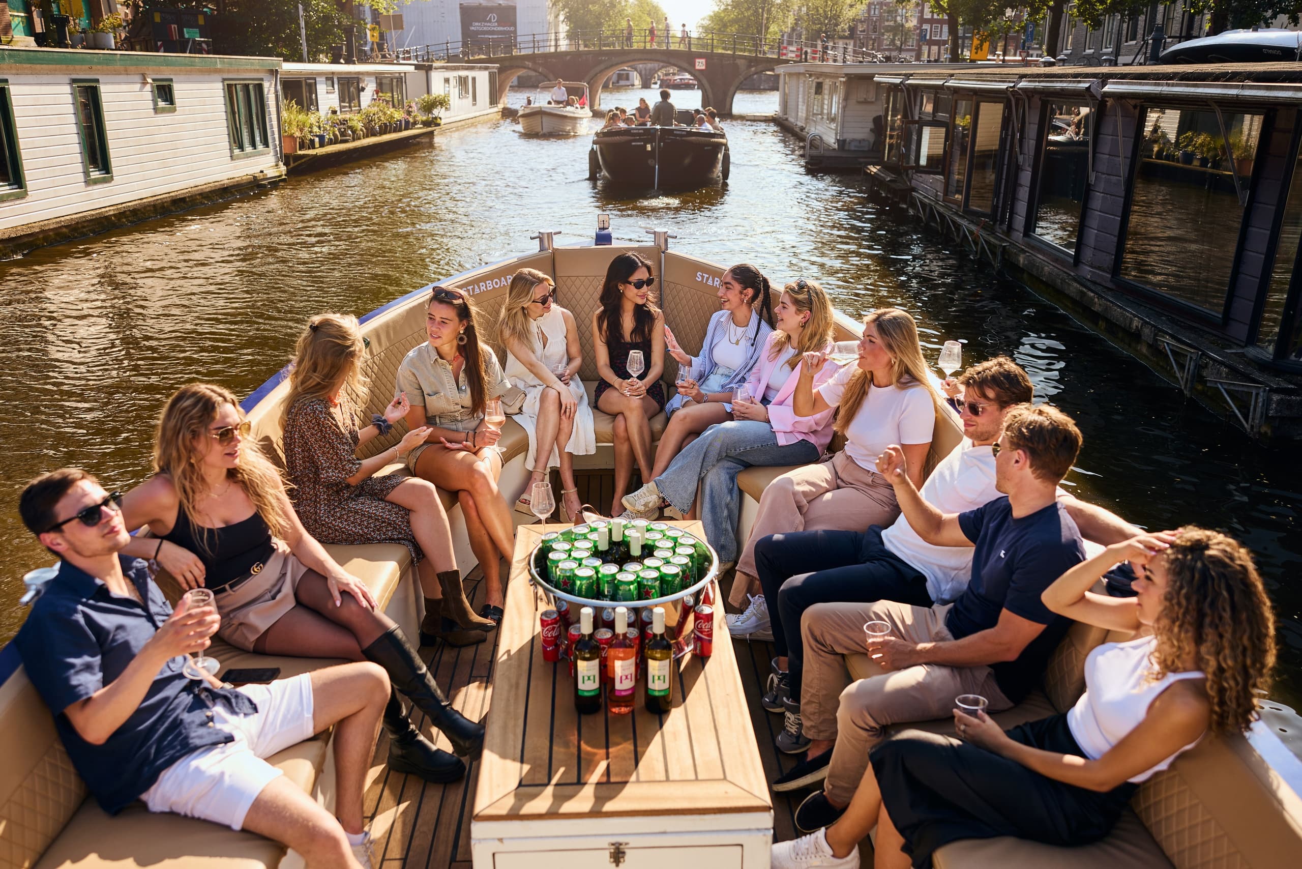 Private Canal Cruises in Amsterdam with Starboard Boats BV