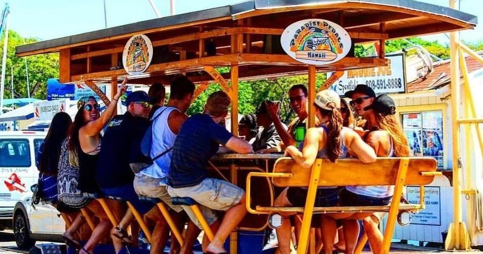 Land Adventures with Paradise Pedals Hawaii in Kaka'ako