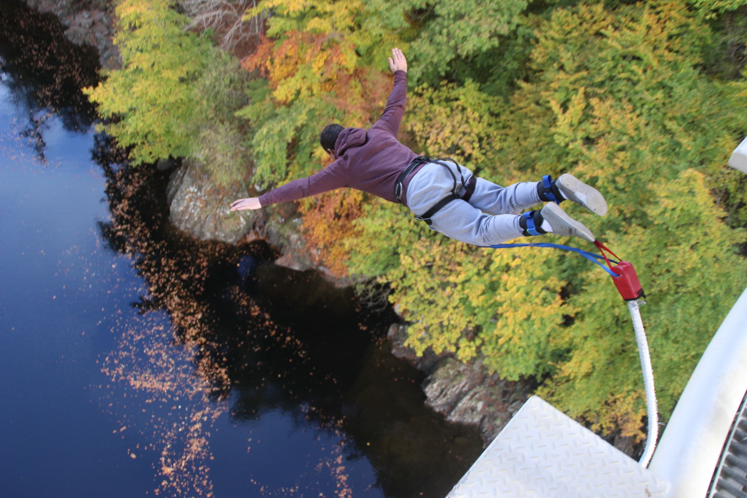 Experience the Ultimate Thrill: Bungee Jumping Over the Garry Bridge in Killiecrankie, Scotland