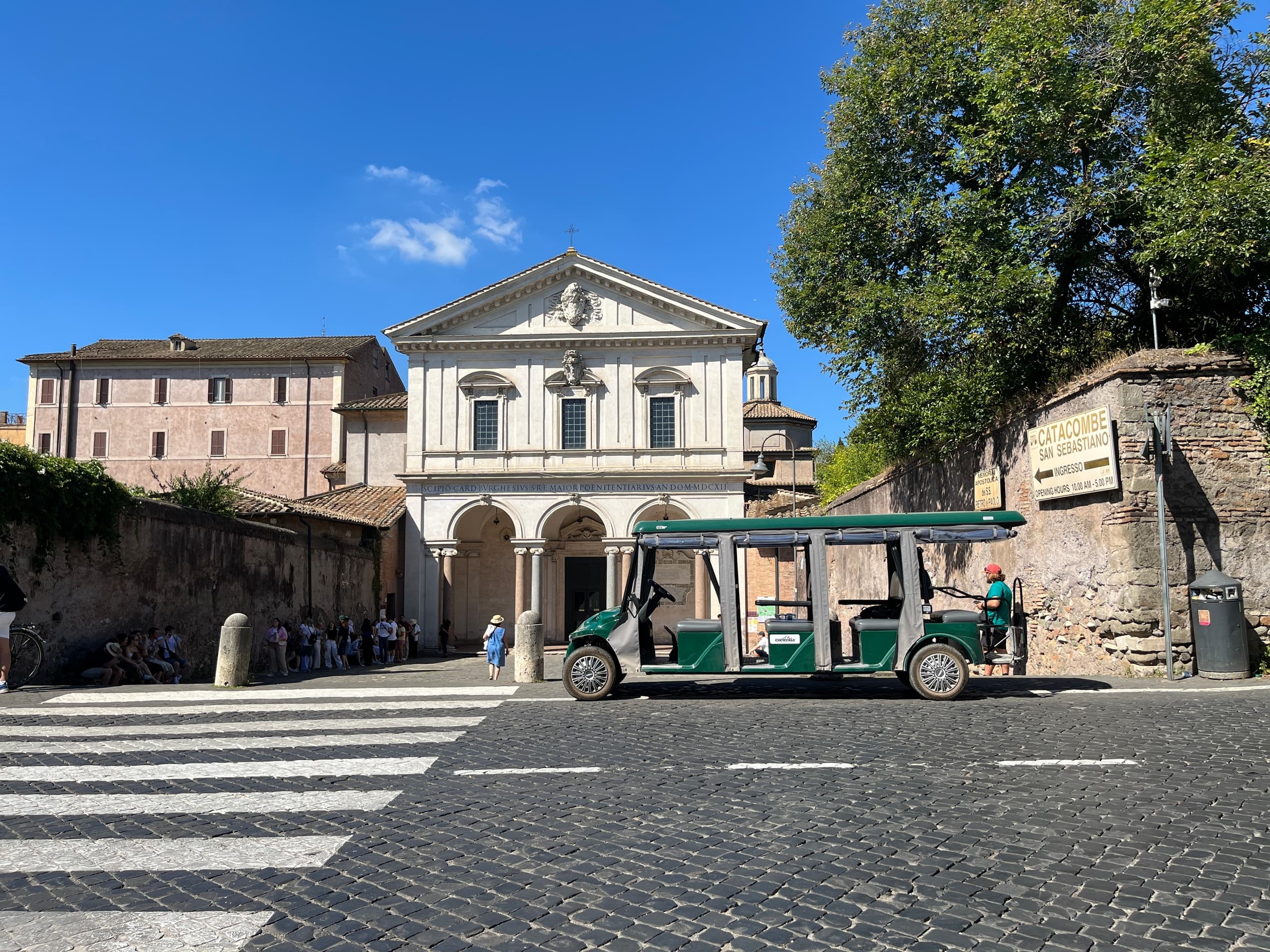 Explore Rome's Appian Way by Golf Cart: Catacombs, Aqueducts & Ancient Roads photo 3