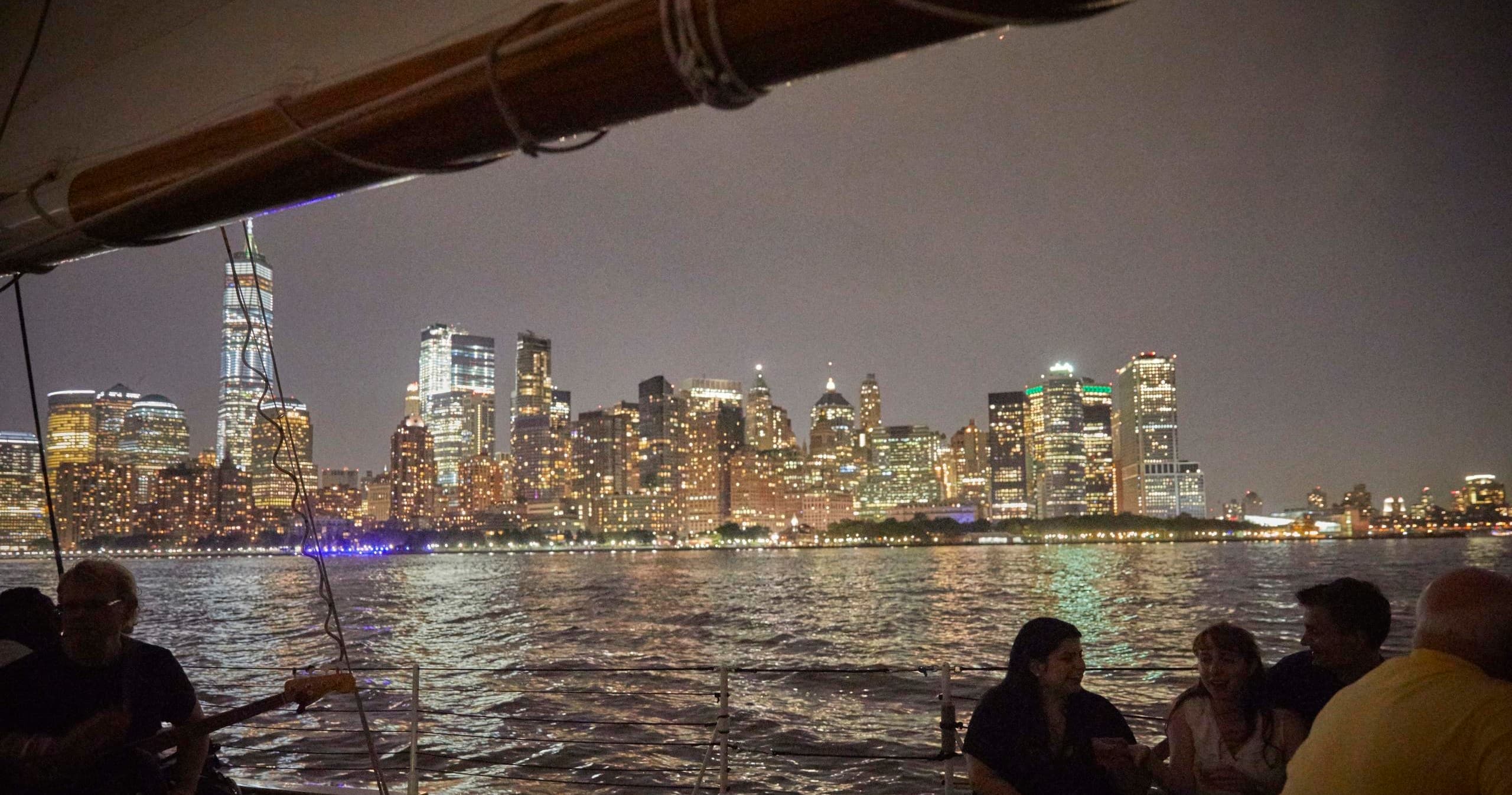 City Lights & Statue Sail with Classic Harbor Line