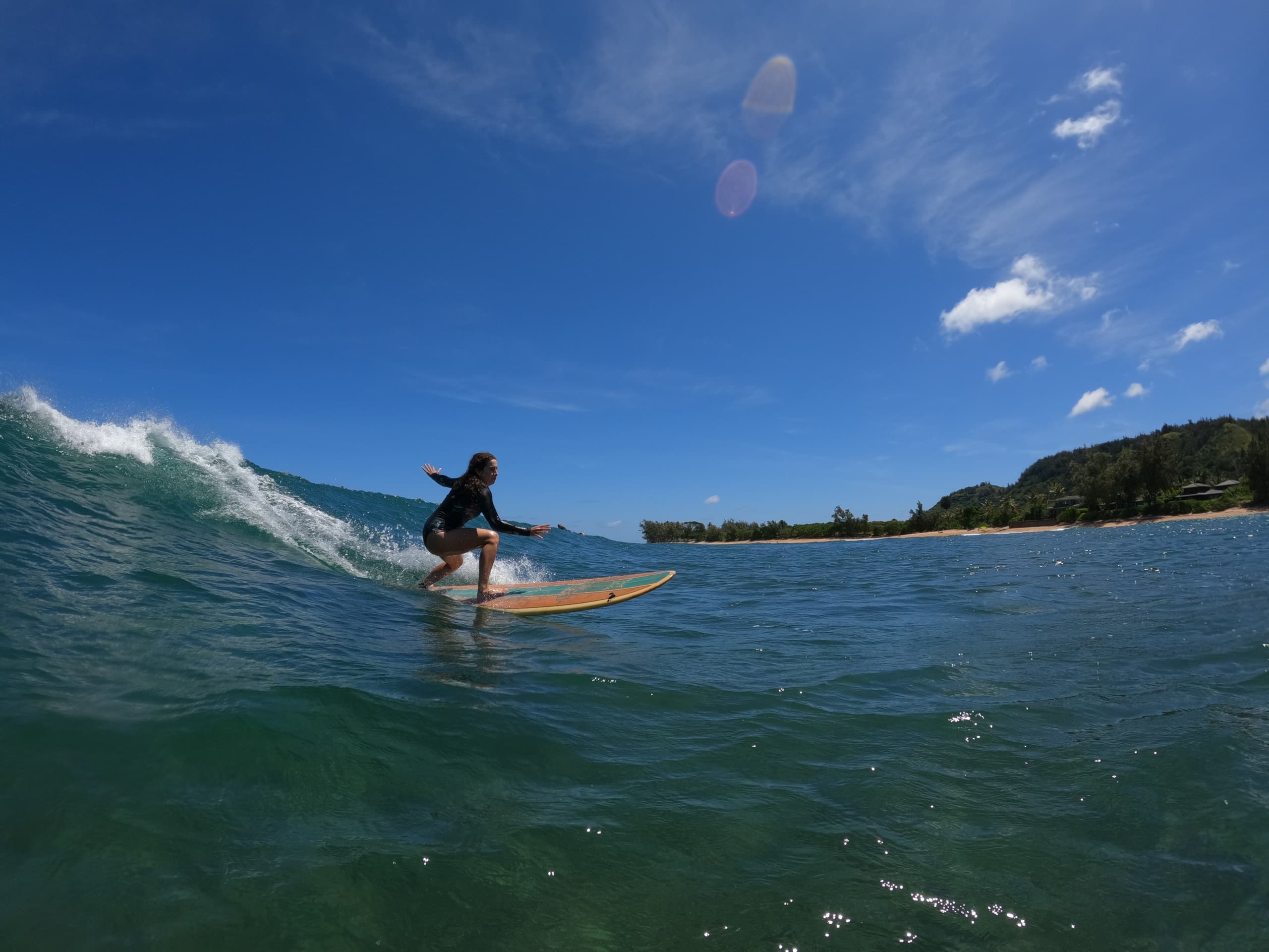 Beginner Surf Lesson at North Shore Banzai Surf School