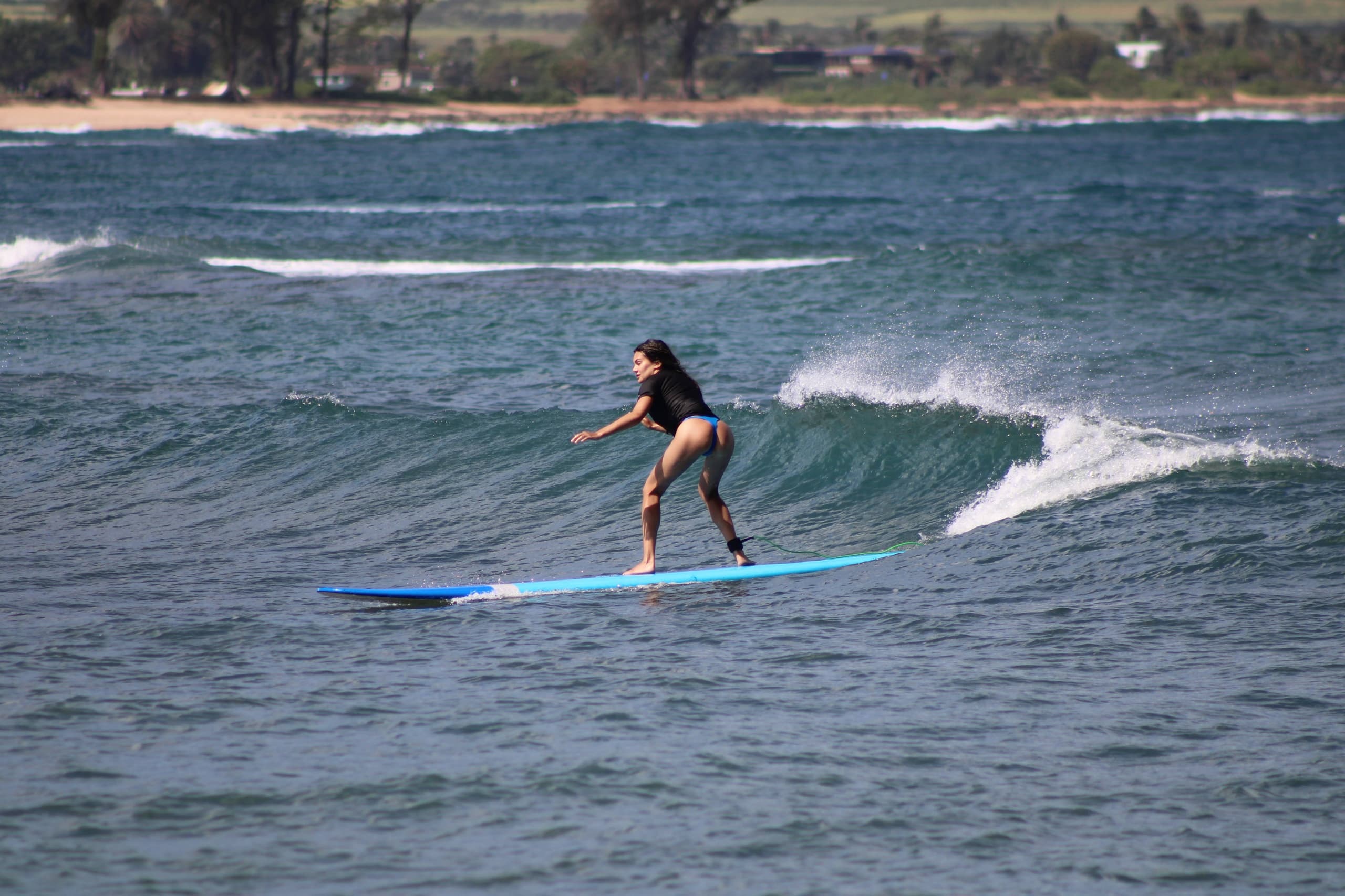 Beginner Surf Lesson at North Shore Banzai Surf School