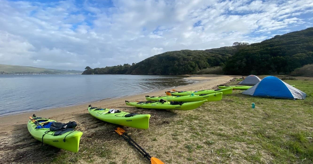 Escorted Camping Tours on Tomales Bay: Guided Overnight Kayak Trips from Marshall, CA photo 2