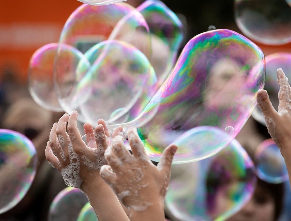 Bubble Palooza Birthday Fun with Meteor Crater Education Alliance