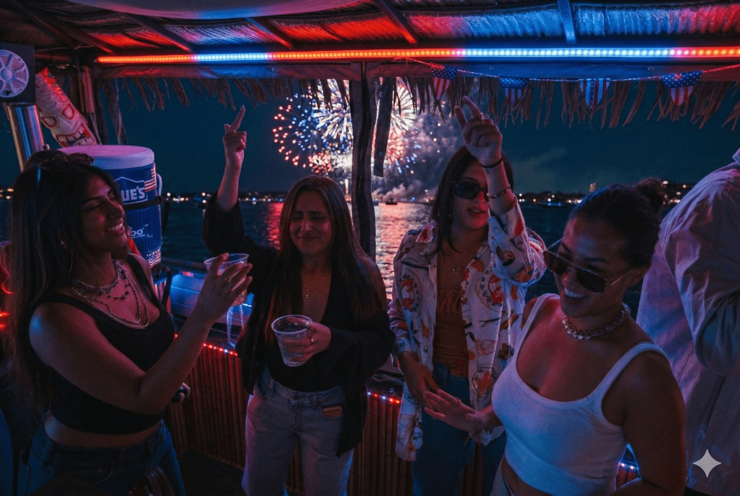 Front-Row Fireworks: Private July 4th Cruise on Whitlow’s on Water photo 1