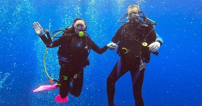 Extended Horizons Scuba team
