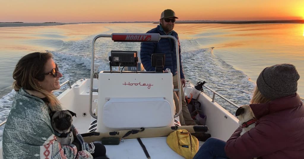 Explore Folly Beach and Charleston’s Barrier Islands on the Quick Strike 21 Boat Rental