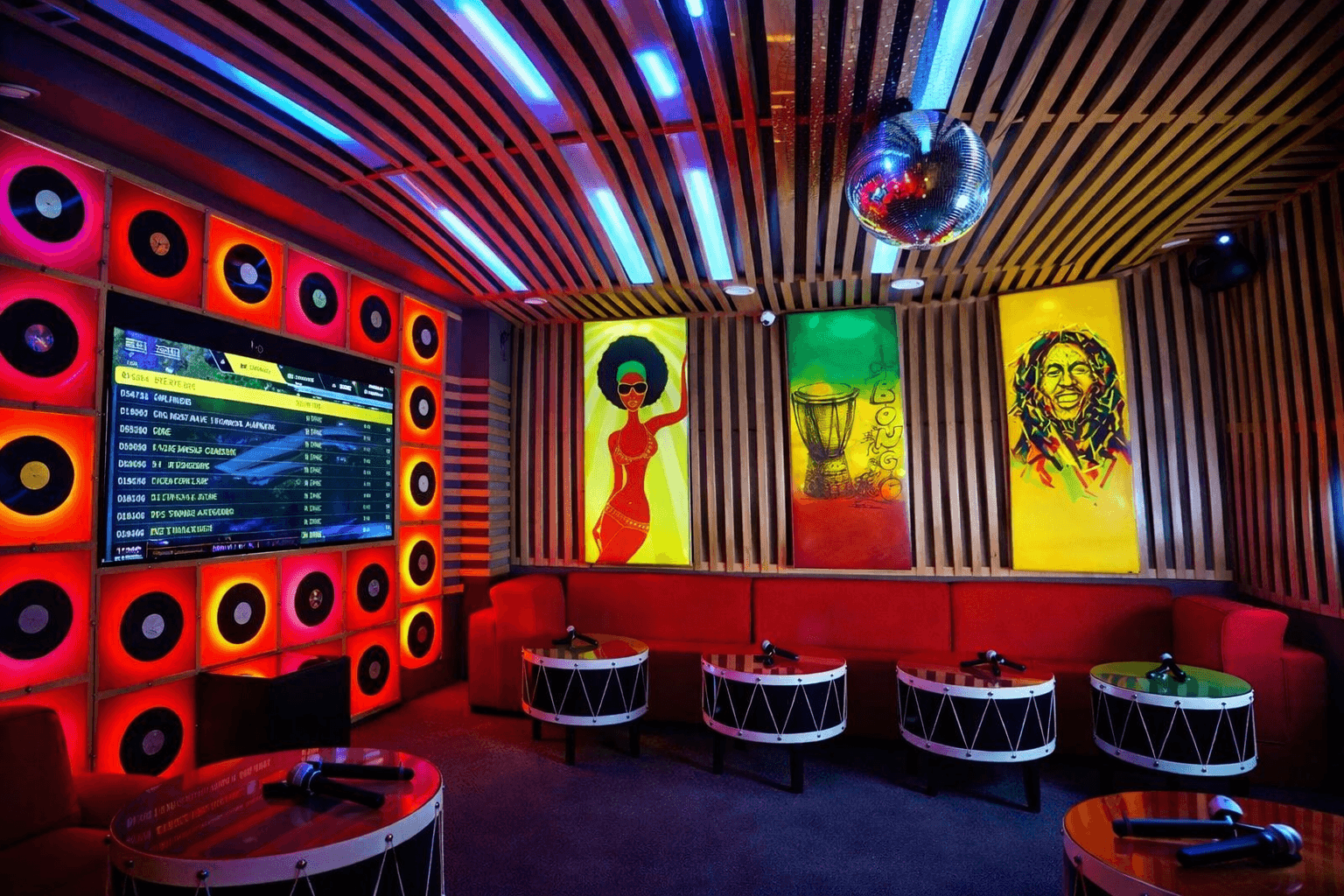 Private Karaoke Reggae Room Budapest: Multilingual Singalongs and Late-Night Fun photo 1