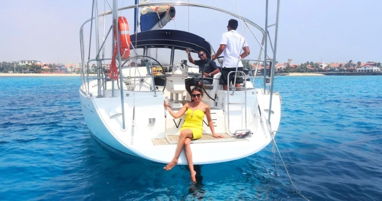 Full Day Boat Rental with Cabo Verde Tours in Santa Maria
