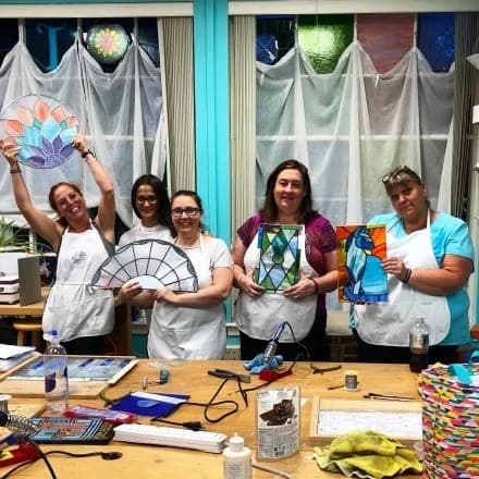 8-Week Stained Glass Intensive: Master Cutting, Soldering & Framing in Needham photo 3