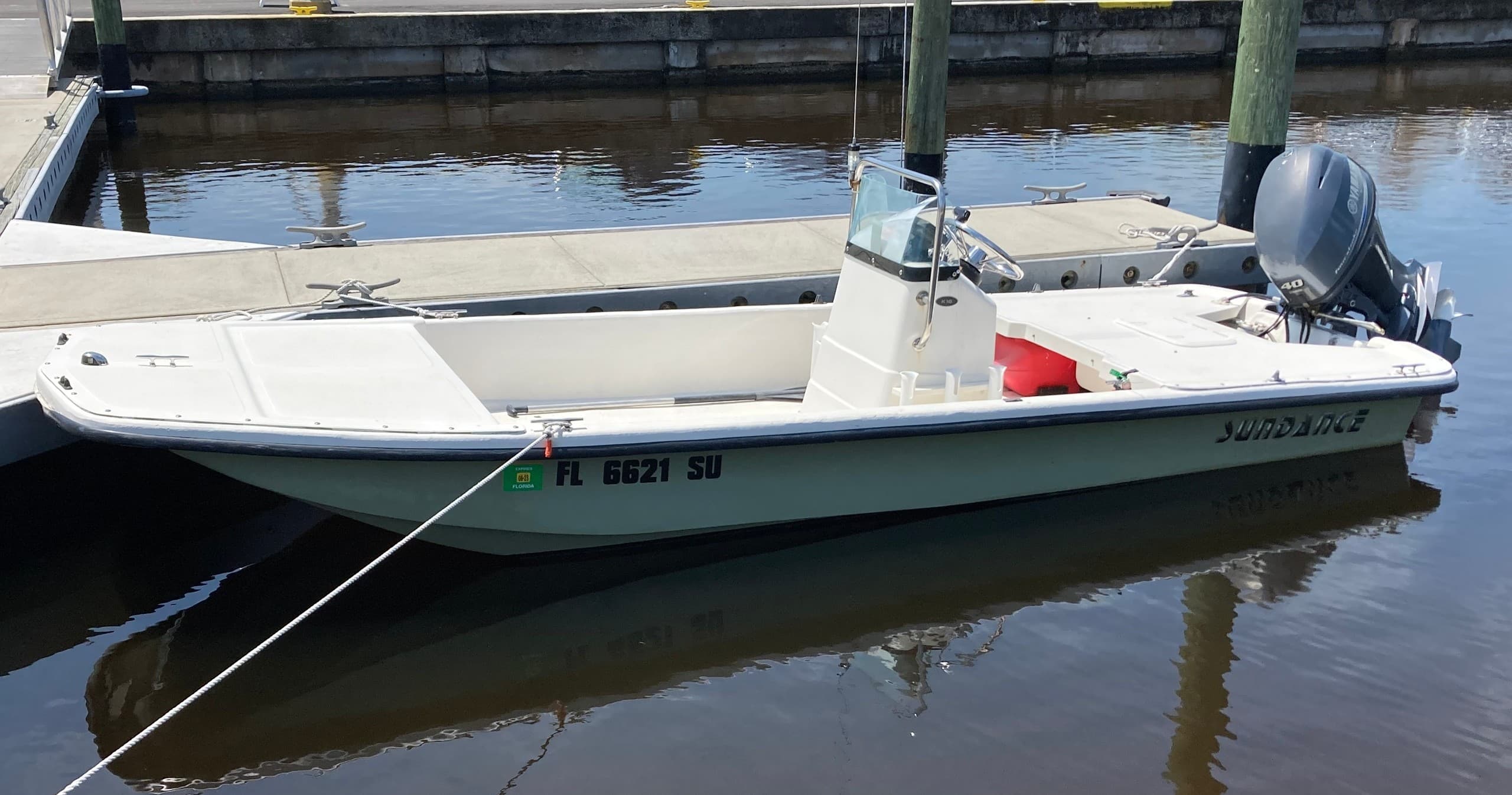 Full Day 16ft Sundance Skiff Rental in Homestead, FL