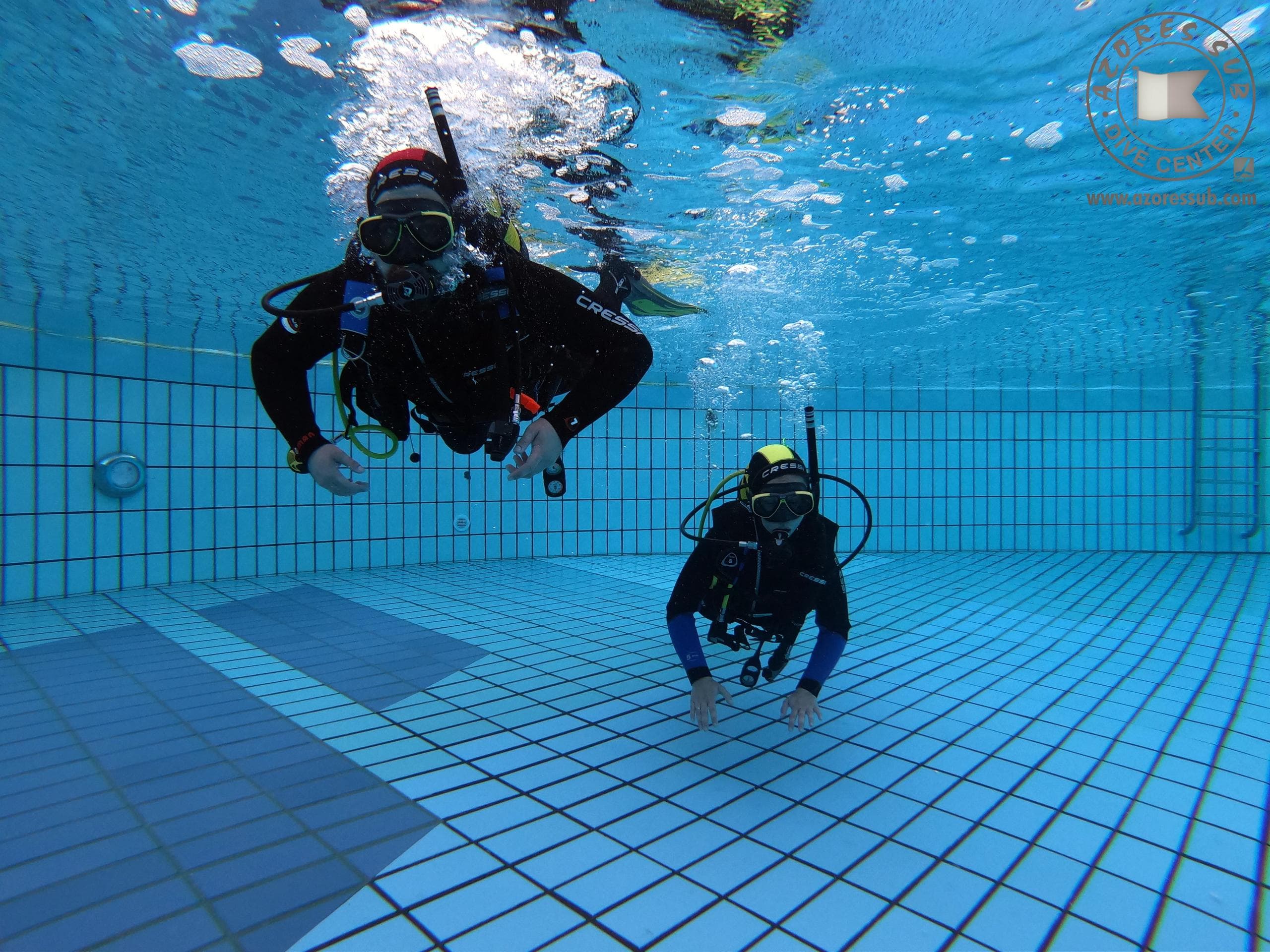 Diving Baptism at Azores Sub in Vila Franca do Campo