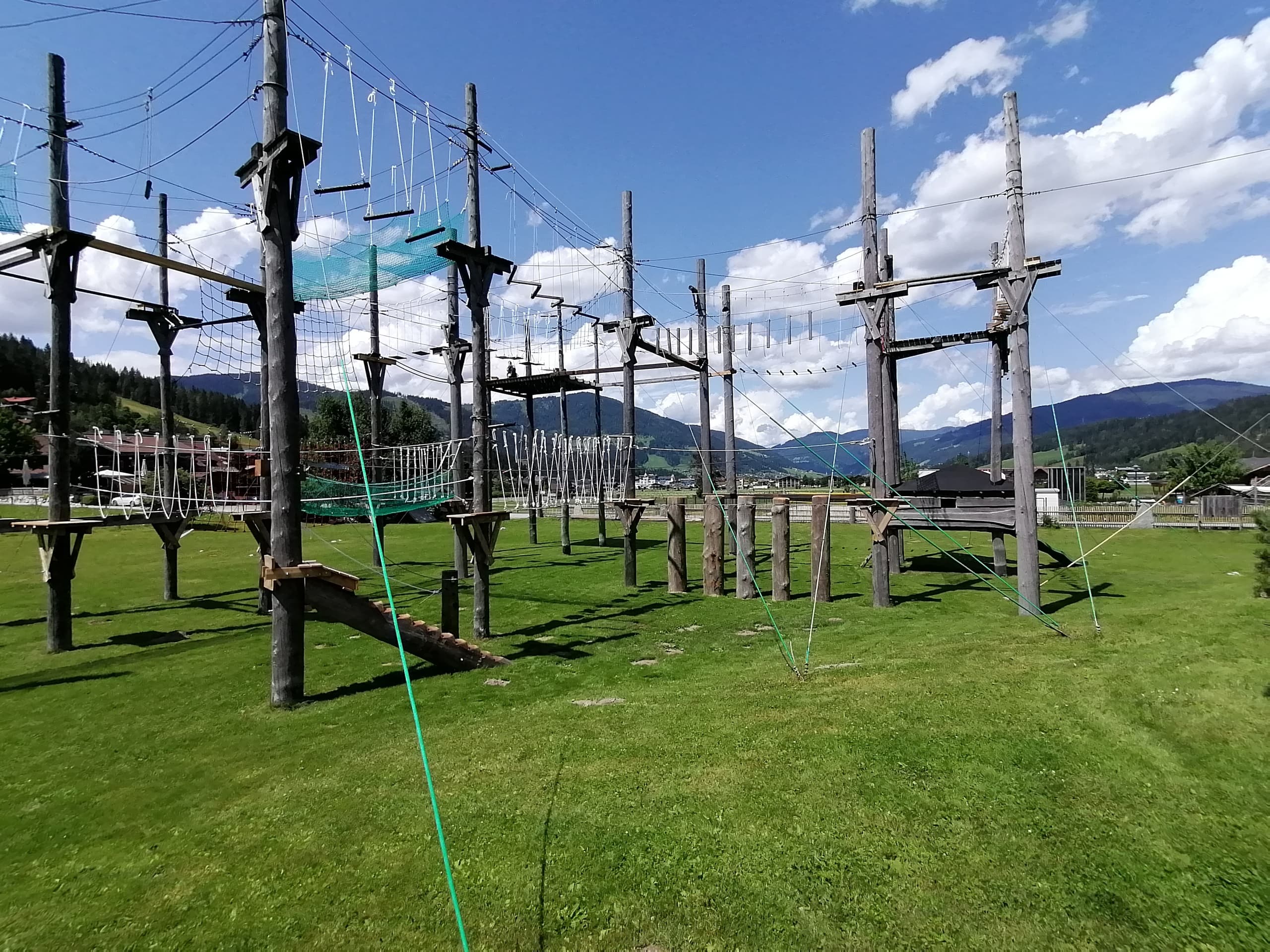 High Ropes Adventure for Kids in Flachau, Austria