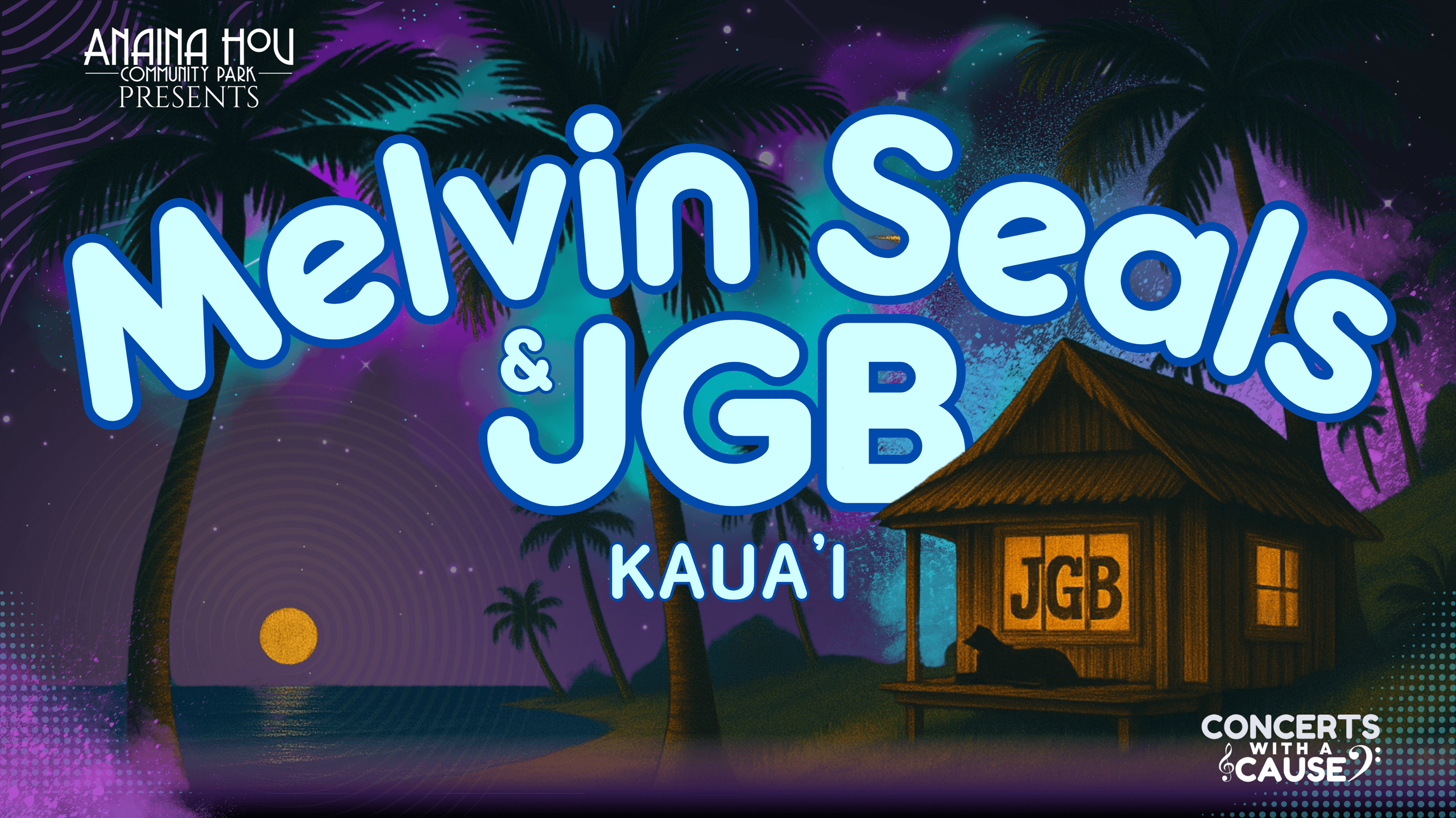 Music & Comfort: Melvin Seals & JGB at Anaina Hou Community Park