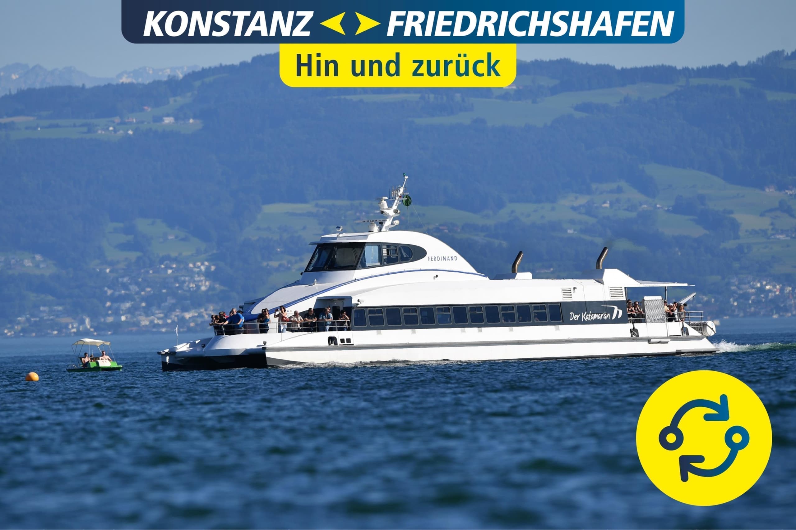 Boat Charter Experience with Katamaran Bodensee in Konstanz