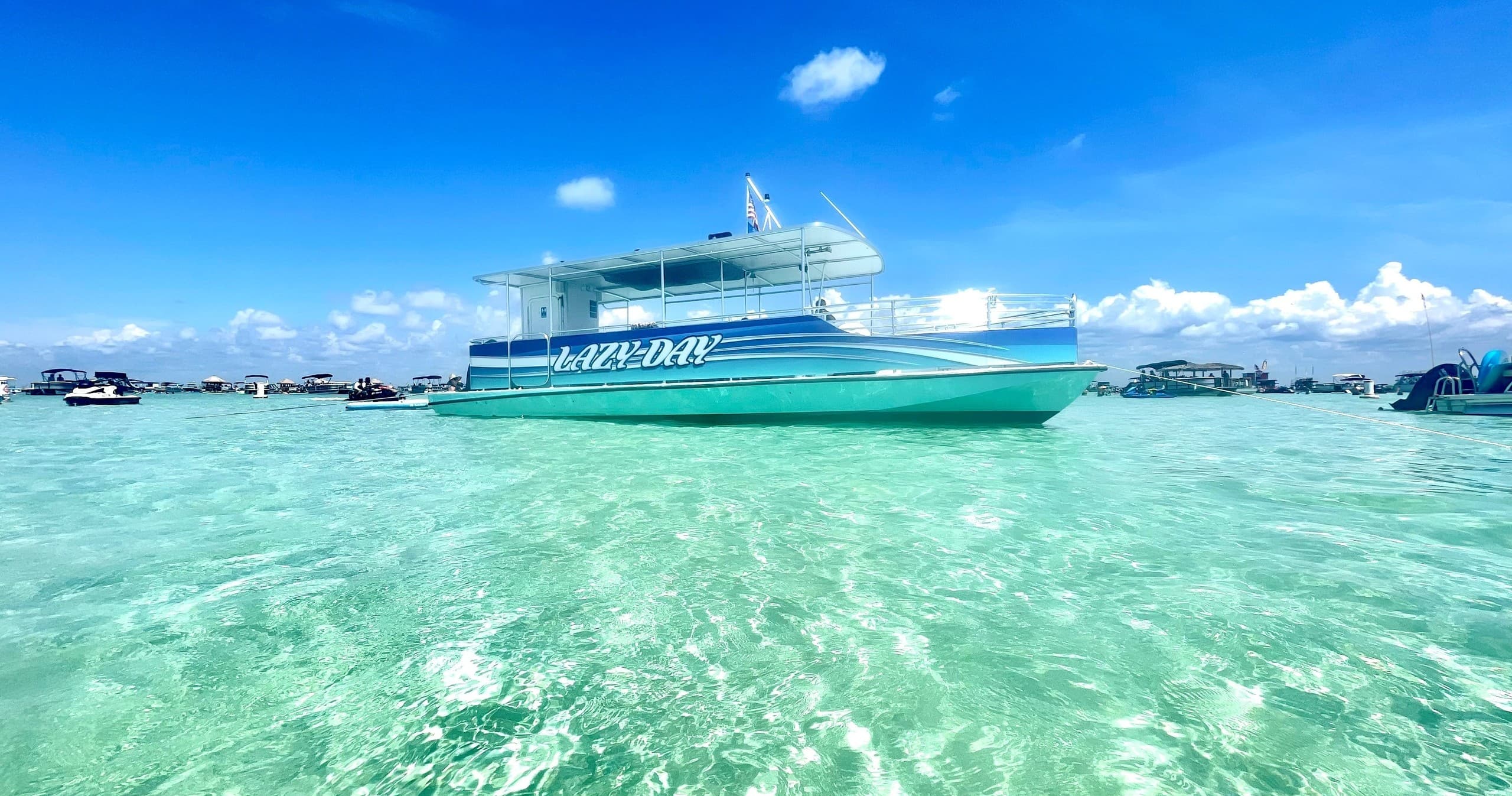 4 Hour Private Charter to Crab Island | Private in Destin, Florida