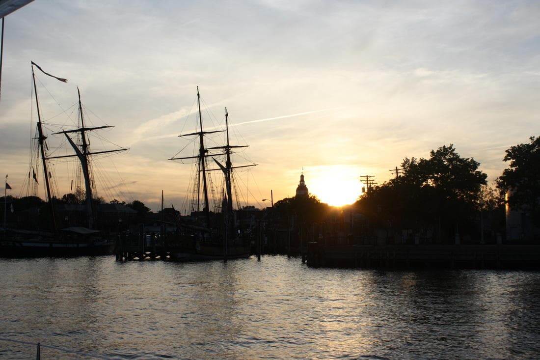 Morning Sail on Chesapeake Bay Aboard the Luxurious Licentia