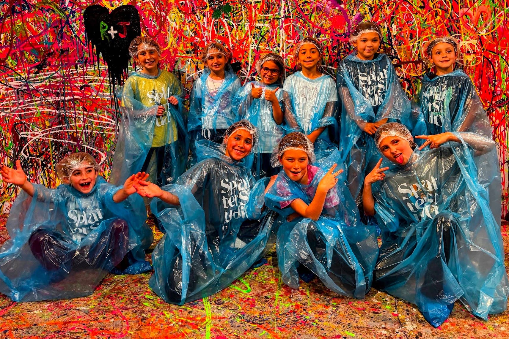 Junior Fluid Bear & Splatter Party at The Splatter Studio