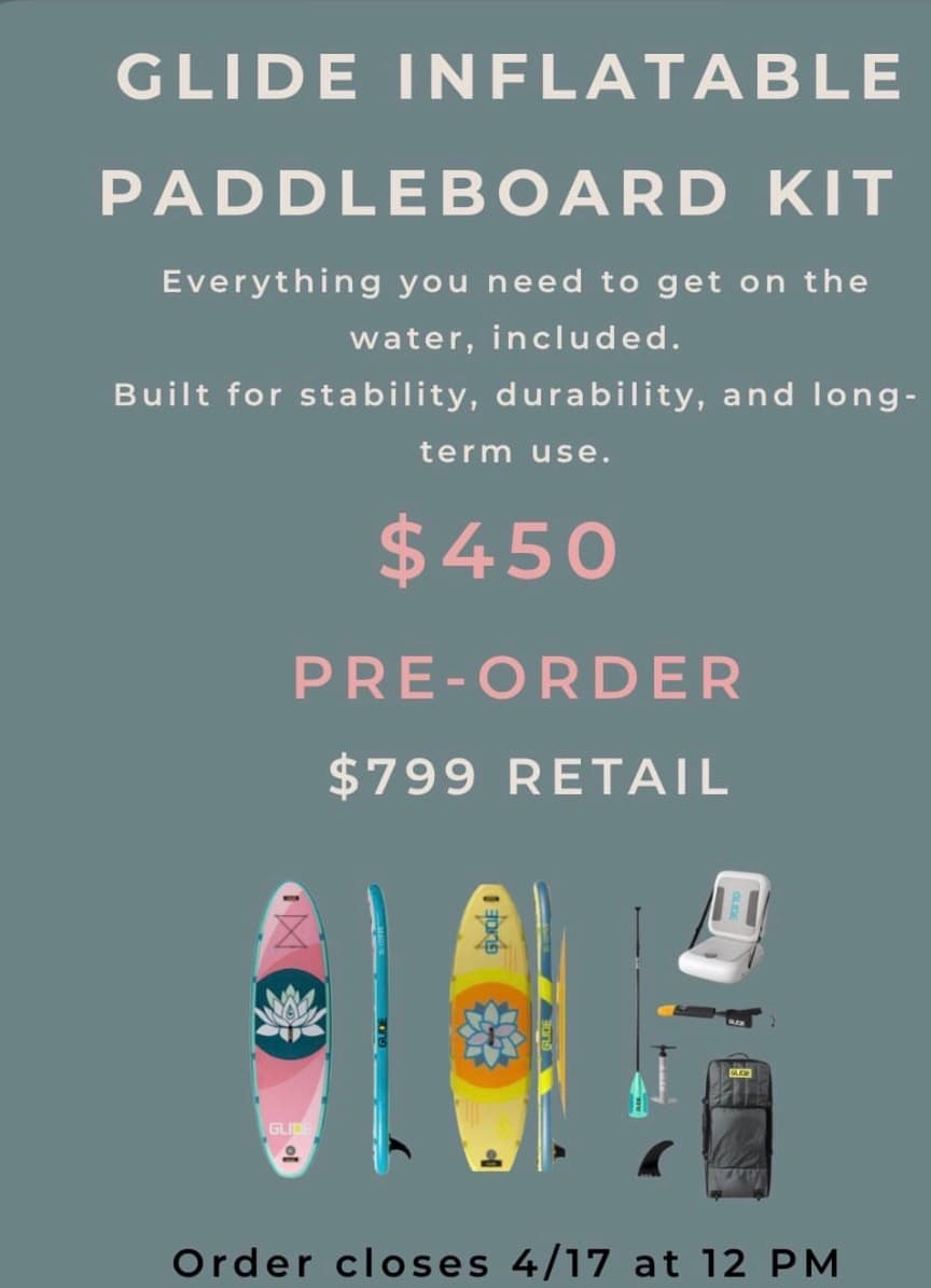 Glide Lotus SUP Yoga Kit: Save $350 and Explore Middletown's Hudson Valley Waters