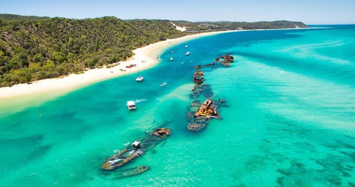 Private Charter to the Tangalooma Wrecks - Snorkel Moreton Island's Underwater Playground