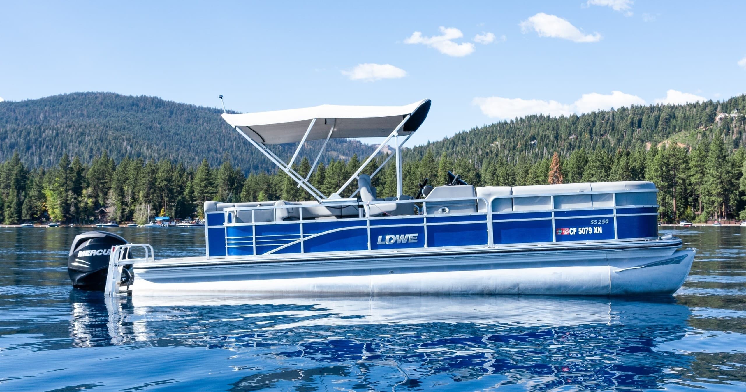 Cruise Lake Tahoe on a 25' Pontoon in Tahoe City