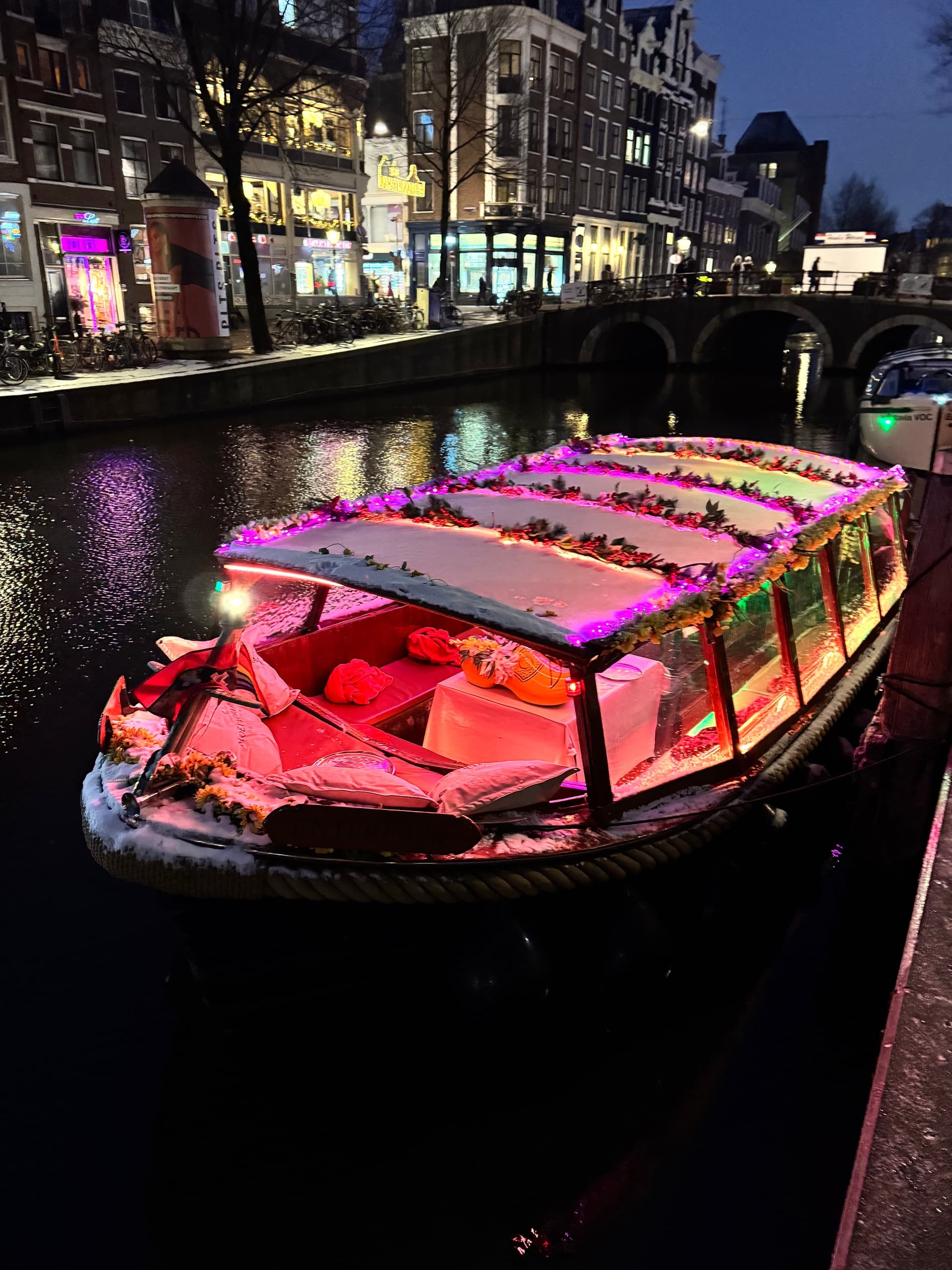 Discreet Luxury Smoke-Friendly Canal Cruise on Amsterdam’s Dutch Flower Boat photo 2
