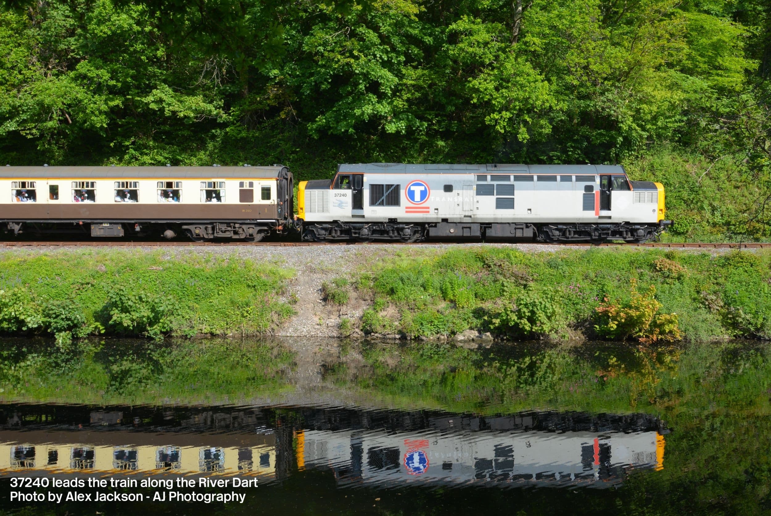 Summer Diesel Train Adventure in North Wales