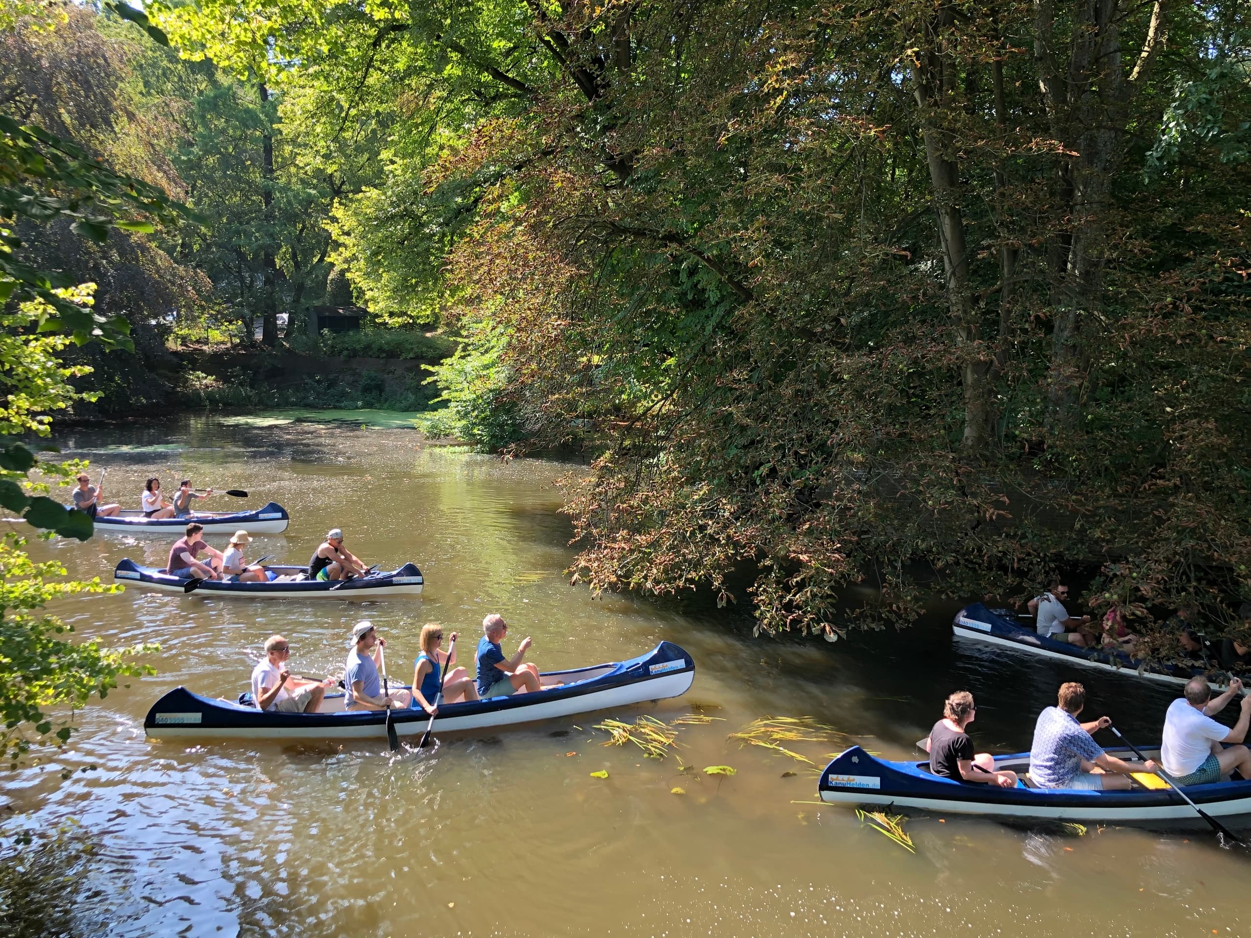 Paddle to Mellingburger Schleuse: Canoe the Alster and Finish with a BBQ photo 2