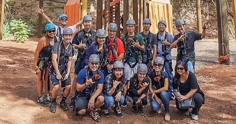 Thrilling Company Zipline Party in Kapolei, Hawaii
