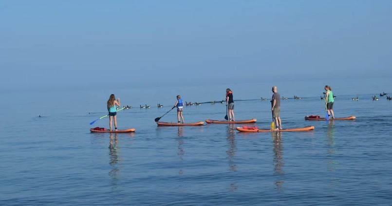 Sunset Bay Paddle Trips with SUP Erie Adventures