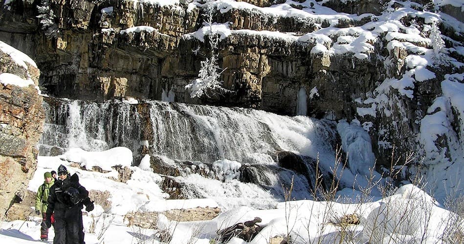 Granite Hot Springs Snowmobile Tour with Teton Tour Co
