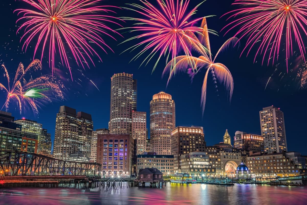 Motor Yacht Beacon Fireworks Cruise: Private Boston Harbor Charter