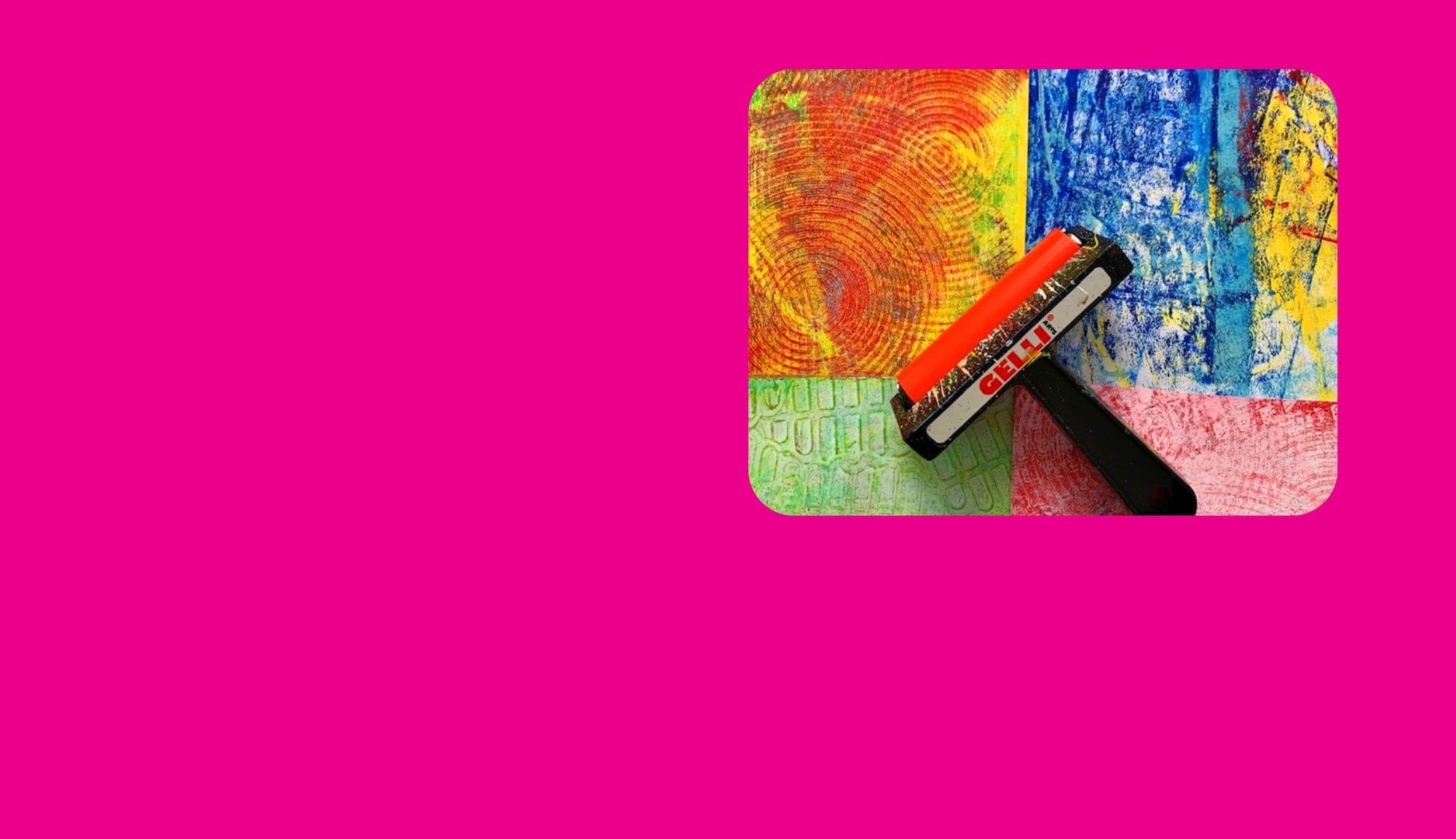 Midland Gel Prints Workshop: Make Monochrome Art from Everyday Objects